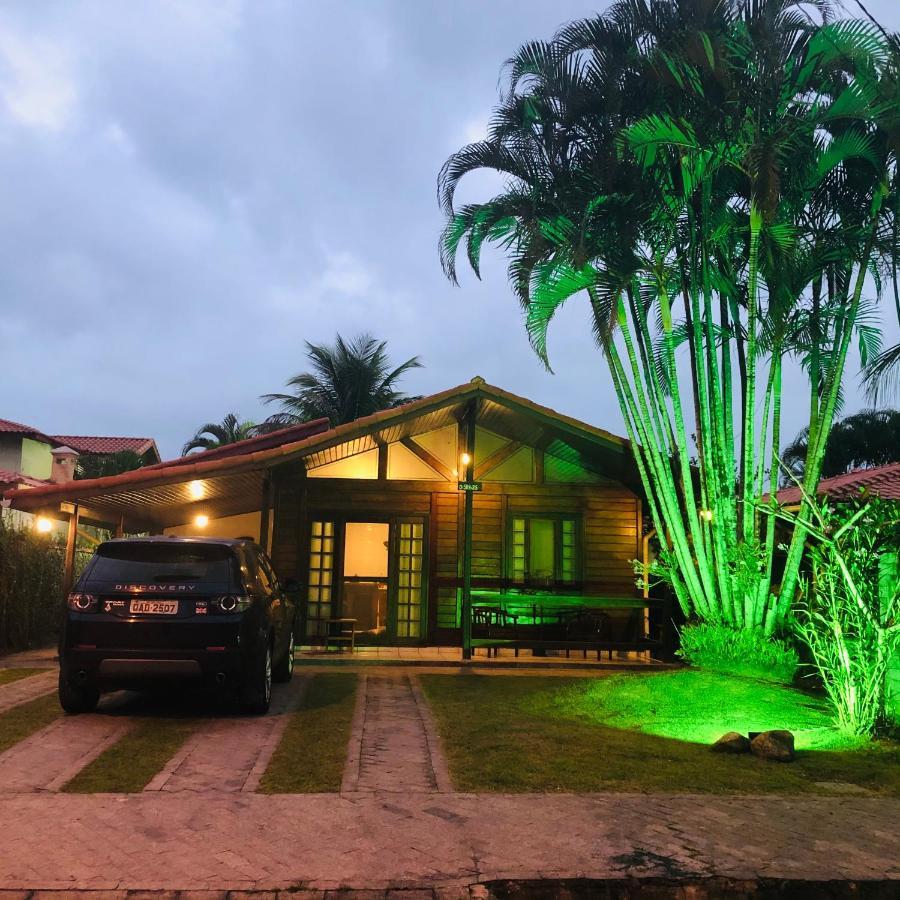 Casa De Praia Estilosa Com Piscina No Condominio-Litoral Norte Bertioga Esterno foto