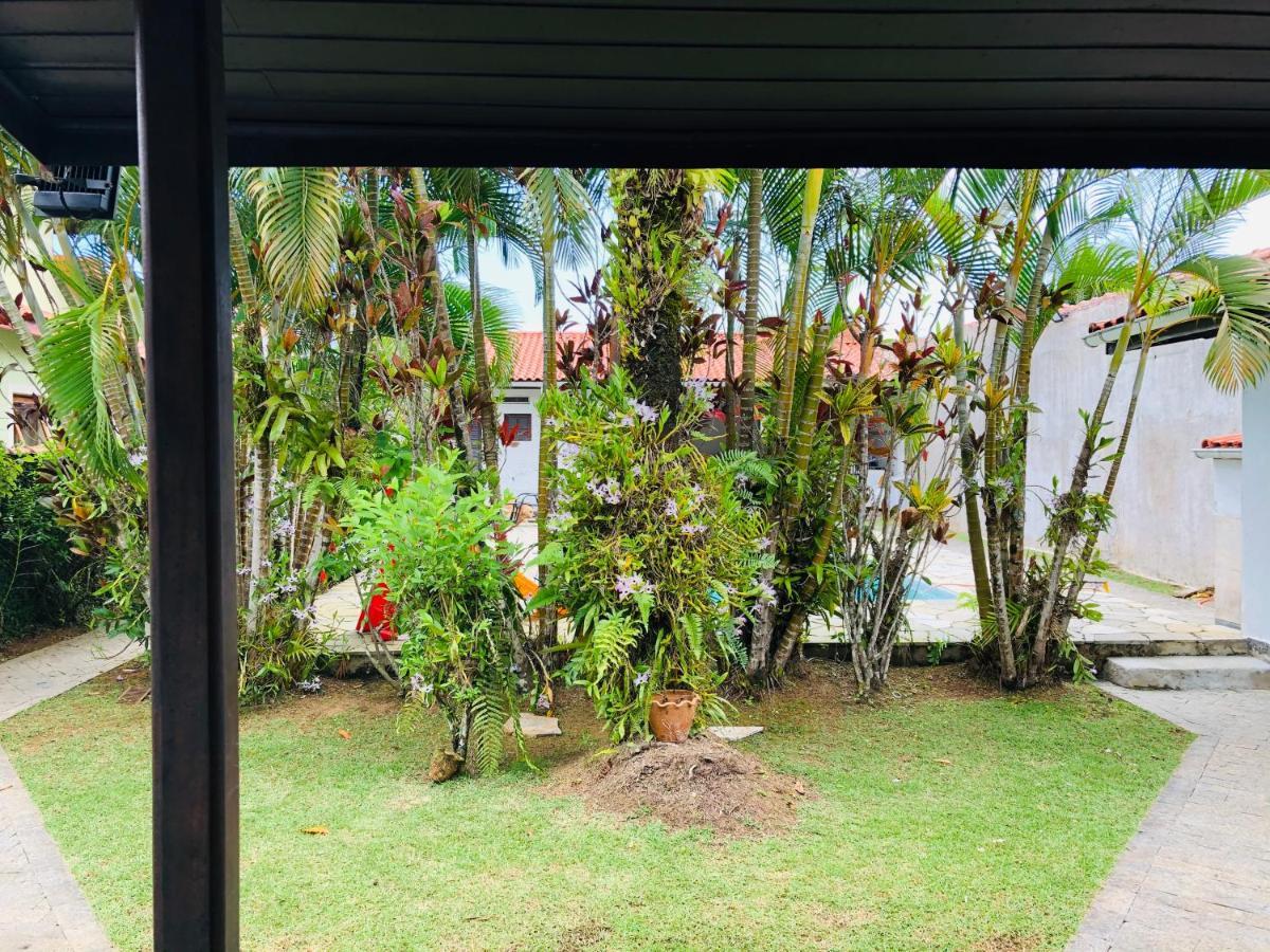 Casa De Praia Estilosa Com Piscina No Condominio-Litoral Norte Bertioga Esterno foto